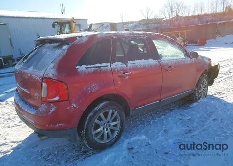 2012 Ford Edge Sel из США, поврежденный, VIN 2FMDK4JC0CEA25196